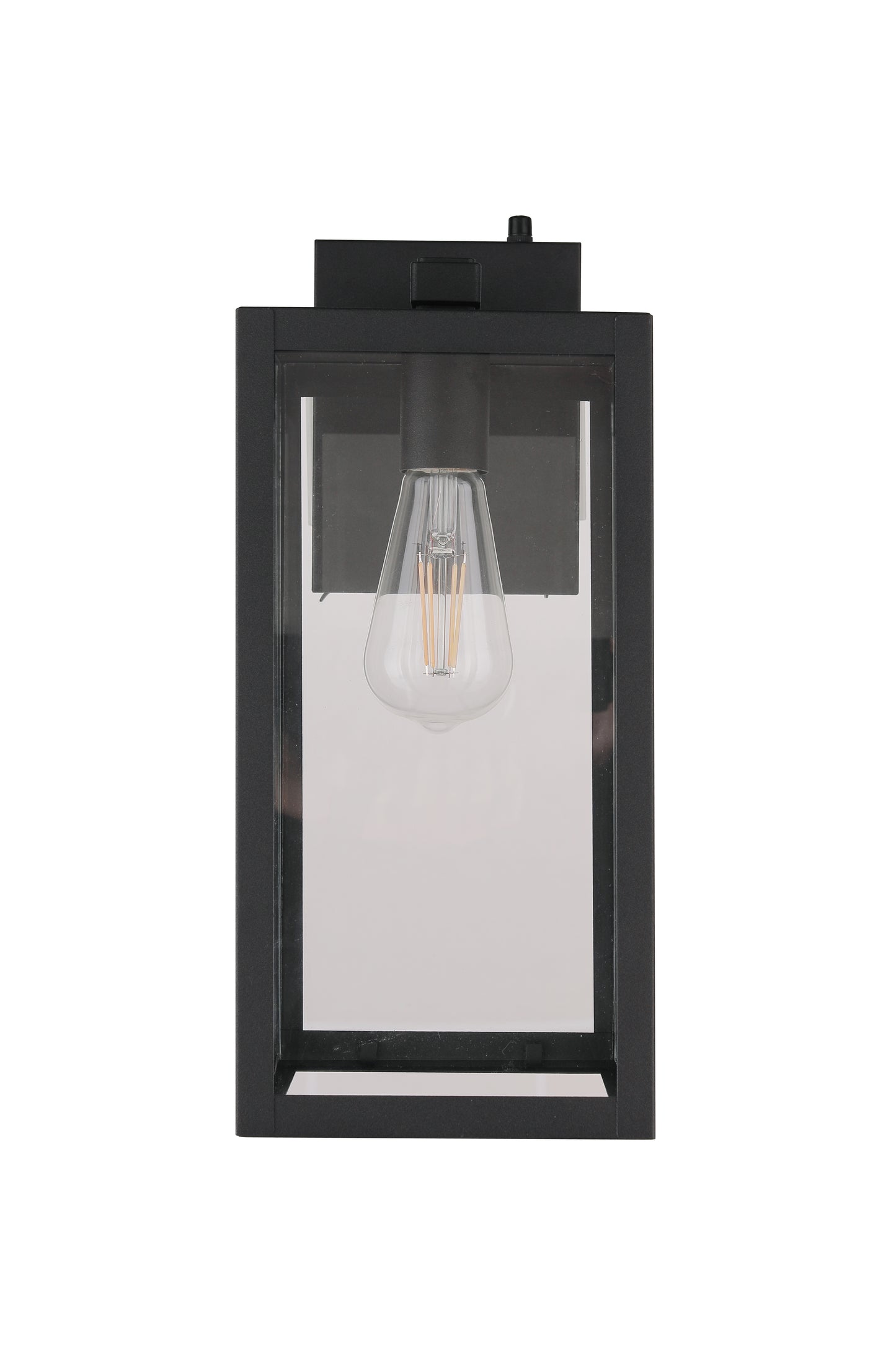 ZA7114-TB-PCO - Harris 1 Light 16" High Outdoor Wall Lantern - Textured Black