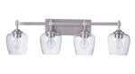 12430BNK4 - Stellen 4 Light 30" Wide Vanity Light - Brushed Nickel