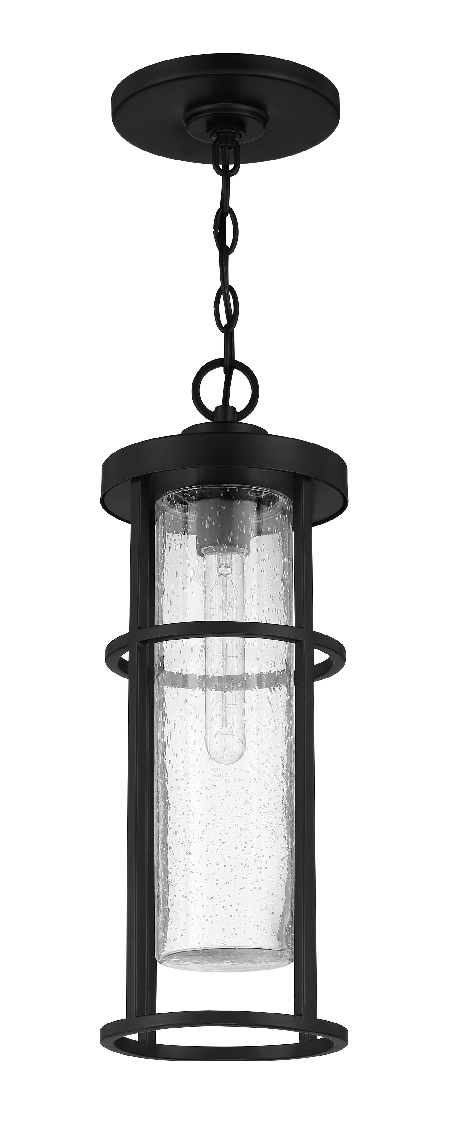 ZA4211-MN - Encompass 1 Light 7" Wide Outdoor Pendant - Midnight
