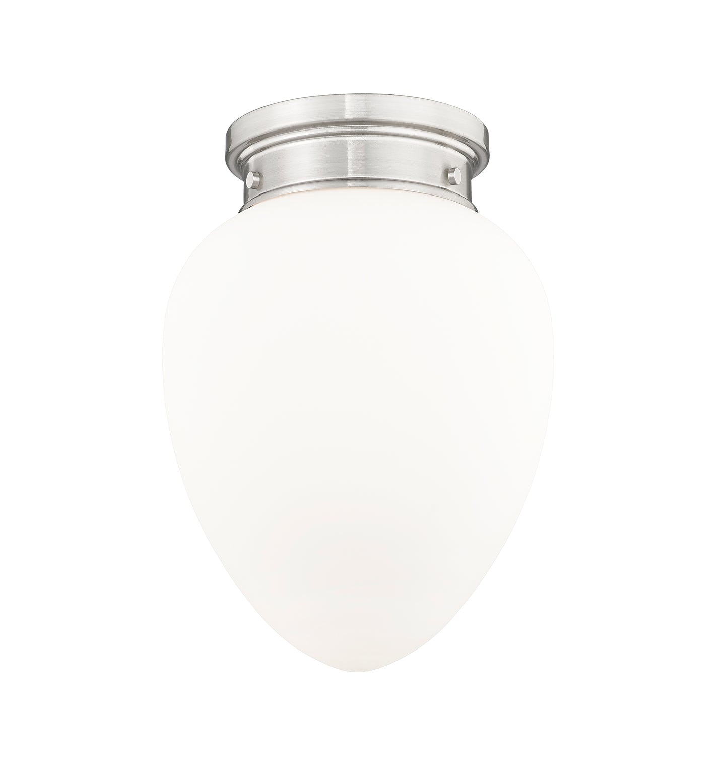 1945F9-BN - Gideon 1 Light Flush 10" Mount - Brushed Nickel