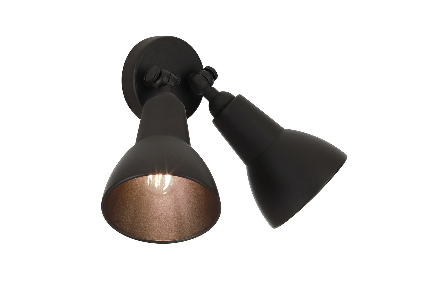 Z402-DTZ - Flood Light 2 Light 11" Outdoor Flood - Dark Textured Bronze