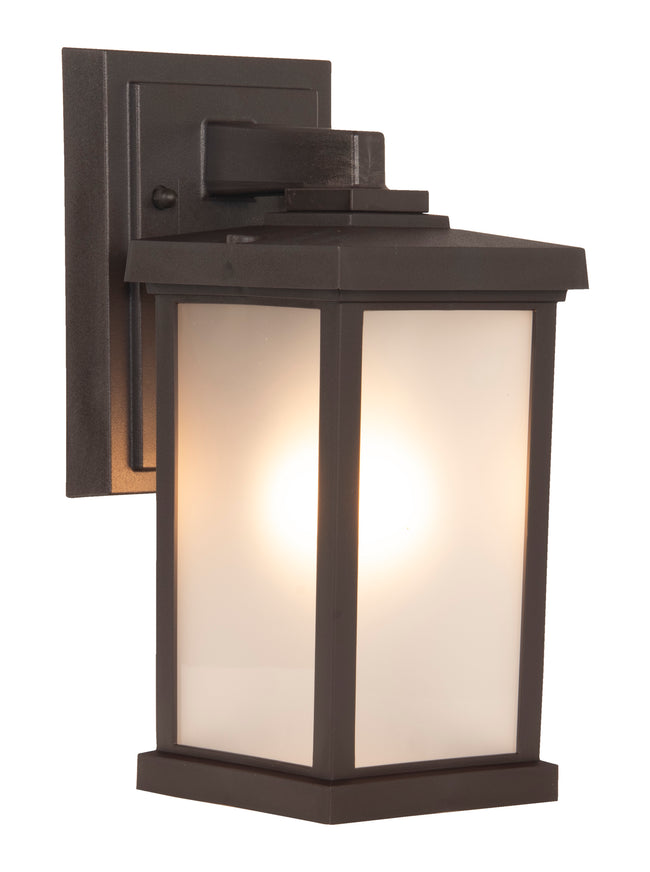 ZA2404-BZ - Resilience Lanterns 1 Light 11.38" High Outdoor Wall Lantern - Bronze