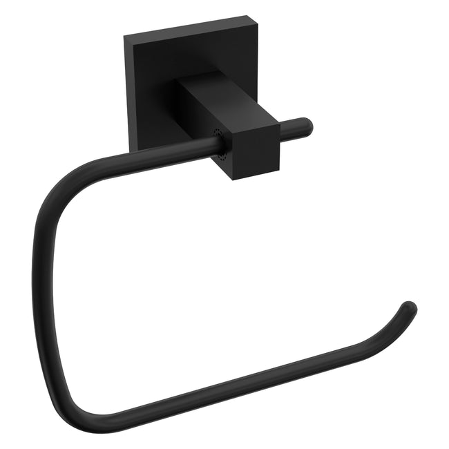 RBCN1-TRNG-MB - Rubicon Towel Ring in Matte Black