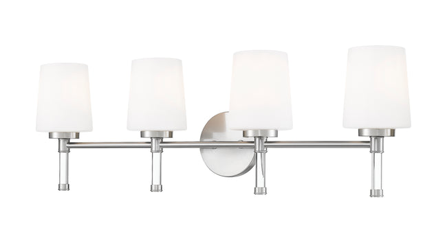 7700-4V-BN - Henri 4 Light 32" Vanity - Brushed Nickel