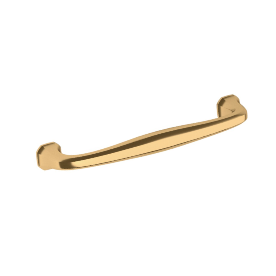 4395003 - 6" Centers - Severin Fayerman B Pull - Polished Brass