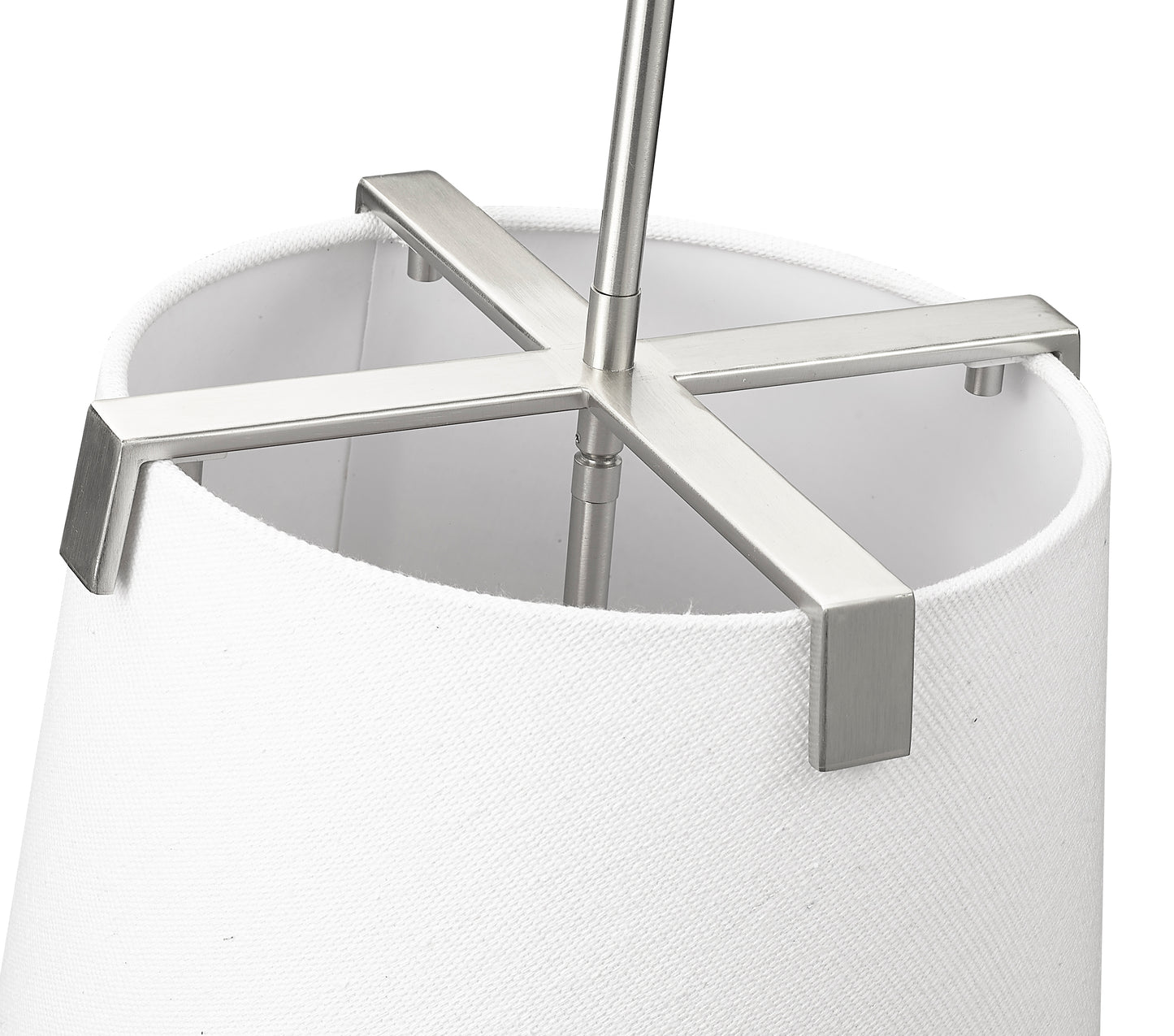 3501P13-BN - Weston 3 Light 13" Pendant - Brushed Nickel