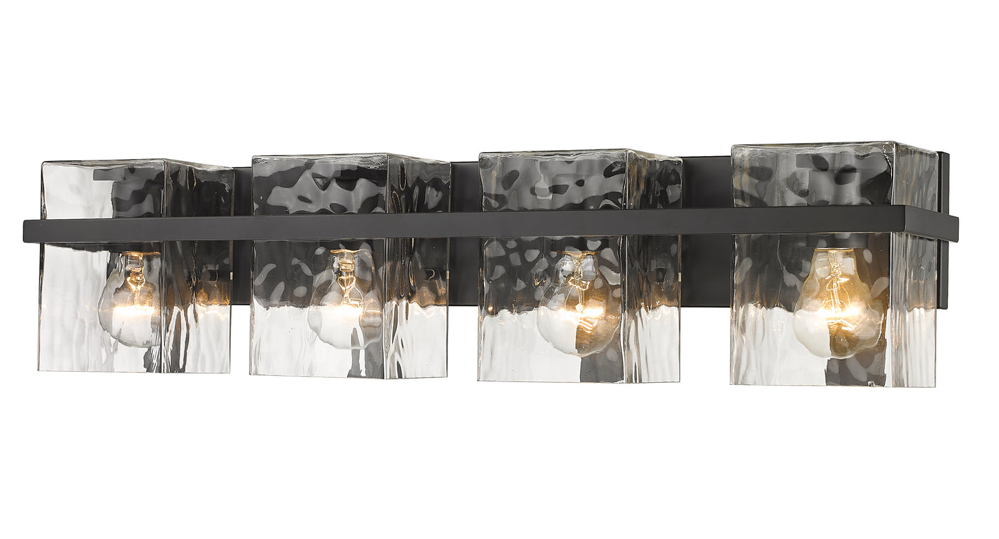 1938-4V-MB - Bennington 4 Light 29" Vanity - Matte Black