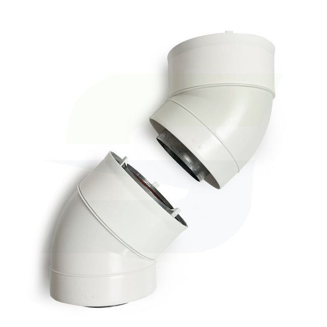 224050 - 45 Degree Elbow - Non-Condensing Tankless Water Heater Venting  - 3" / 5"