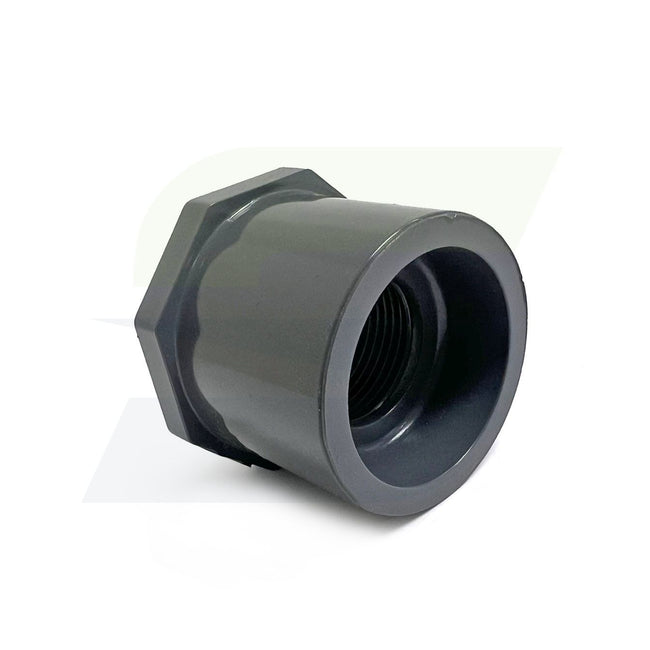 838-211 - 1-1/2" Spigot x 1" FNPT Schedule 80 PVC Bushing