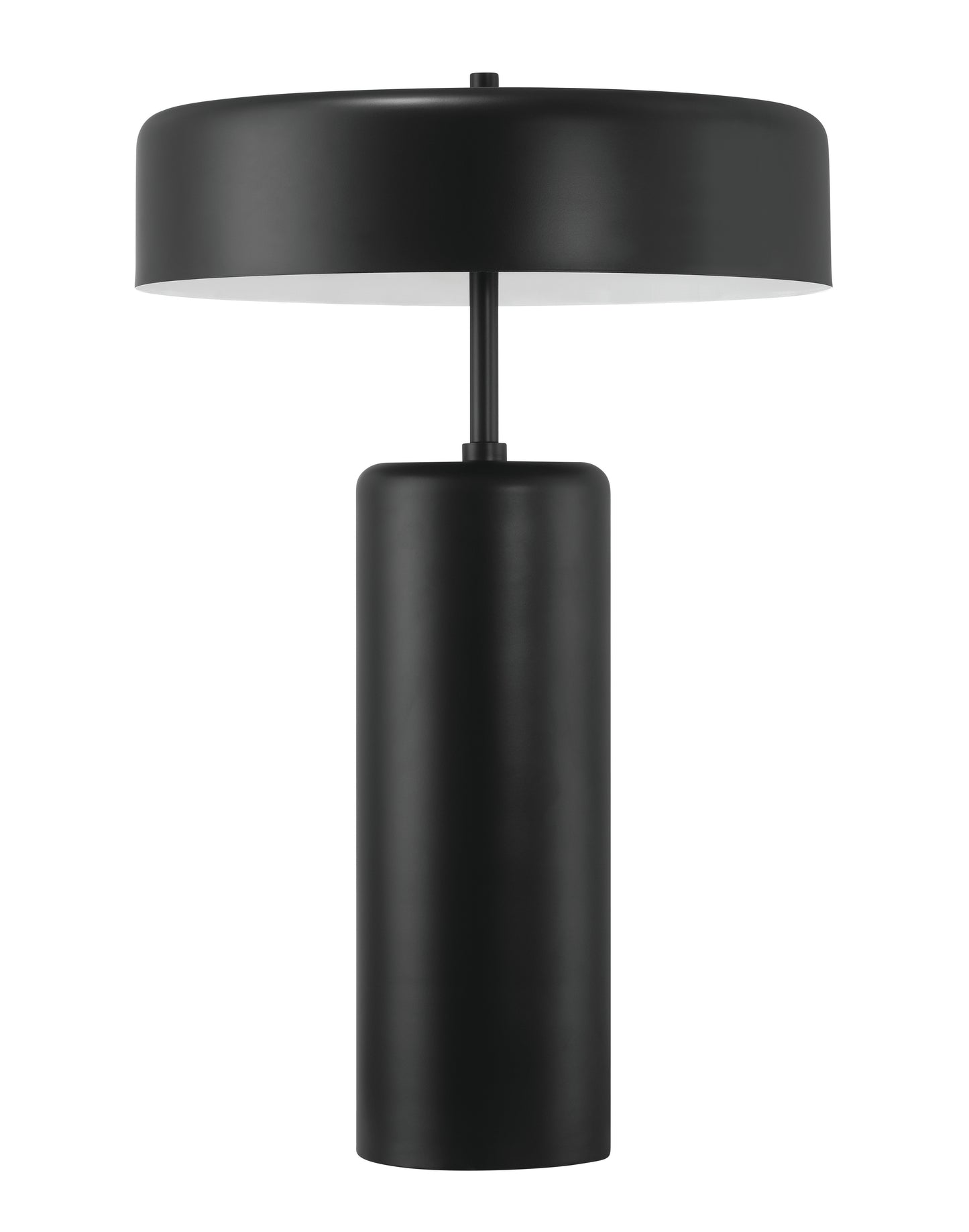 87002FB-T - 3 Light 23" High Table Lamp - Flat Black
