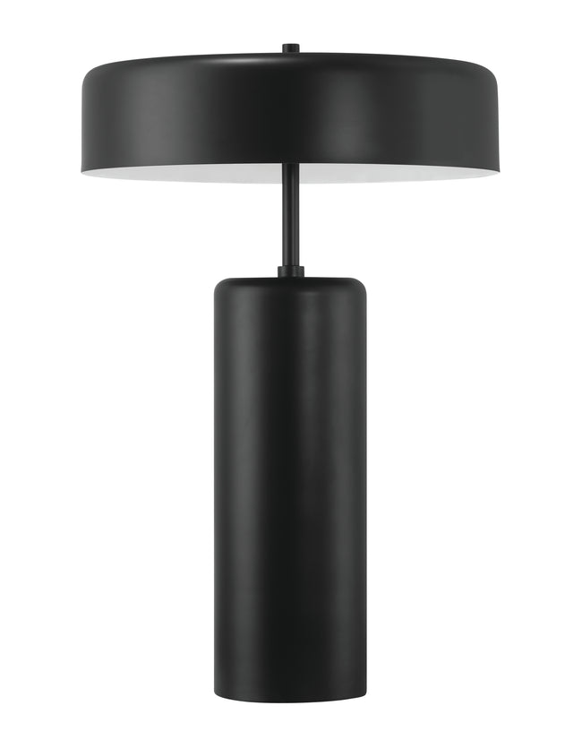 87002FB-T - 3 Light 23" High Table Lamp - Flat Black