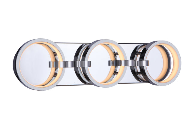 59303-CH-LED - Context 3 Light 24" Wide LED Vanity Light - Chrome