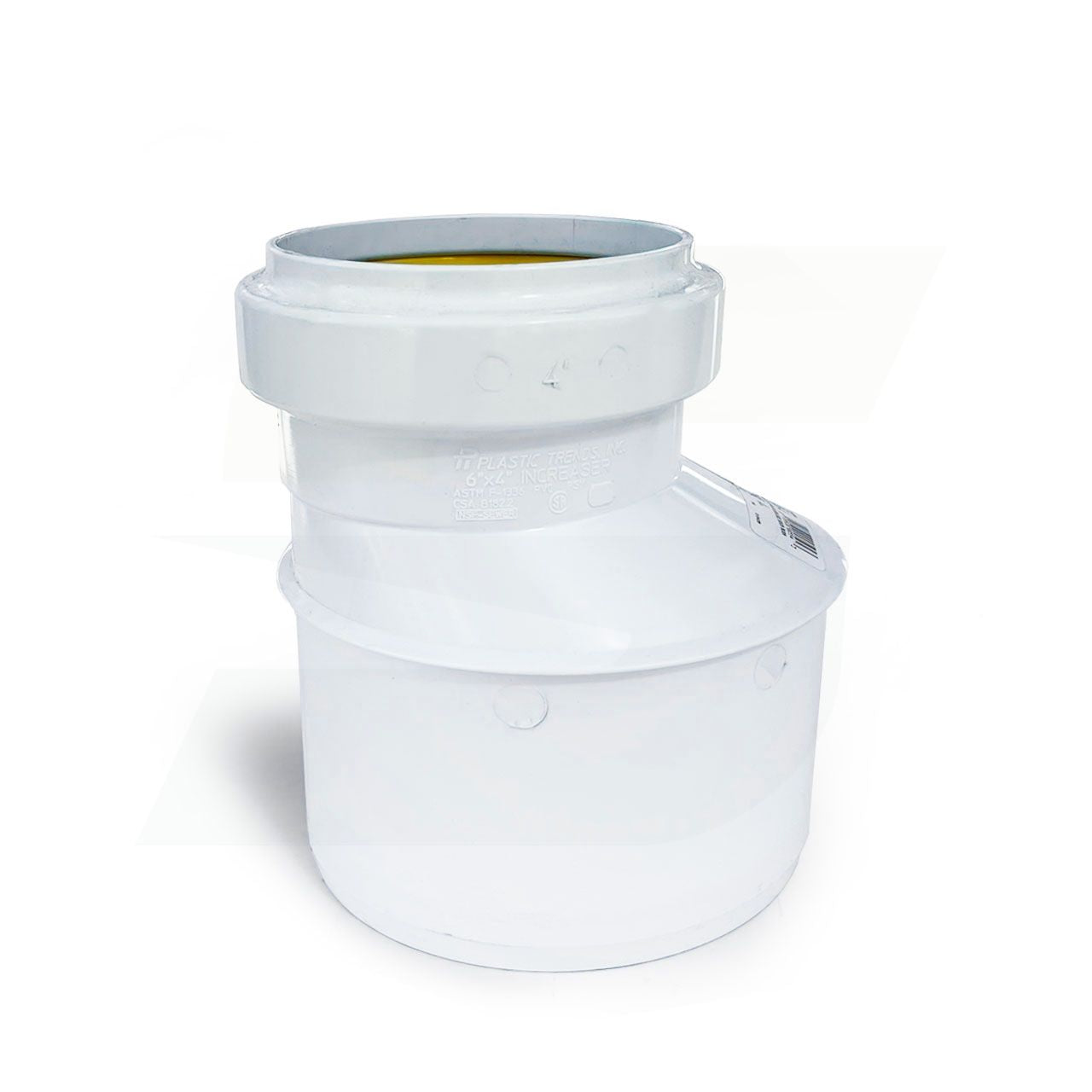 gasketed eccentric increaser bushing sewer fitting