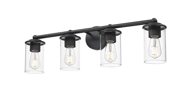 742-4V-MB - Thayer 4 Light 31" Vanity - Matte Black
