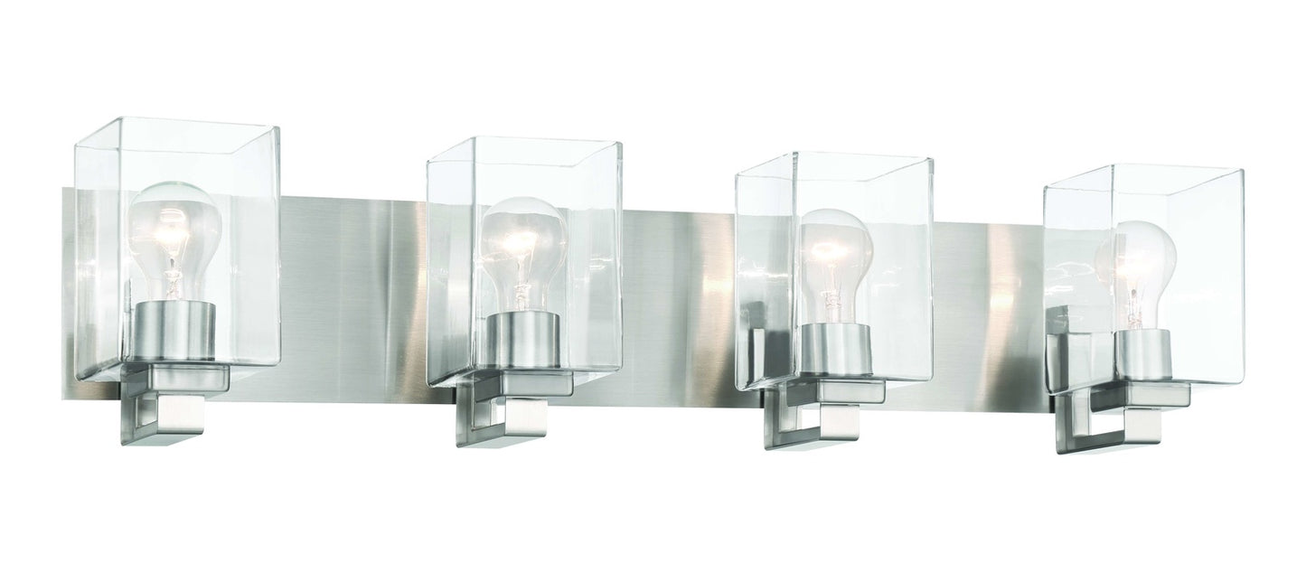 18532BNK4 - McClane 4 Light 32" Wide Vanity Light - Brushed Nickel