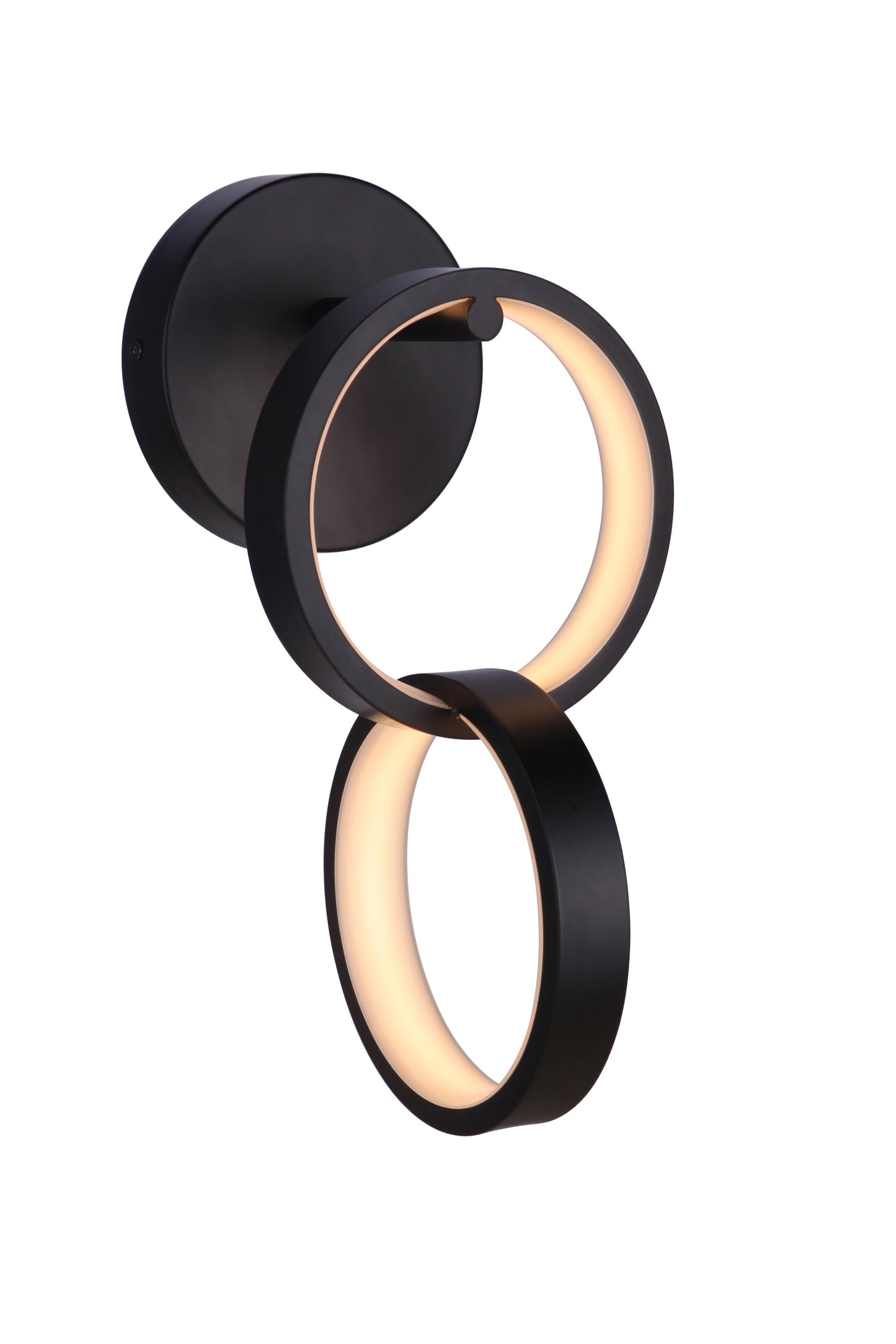 59362-FB-LED - Context 2 Light 13.25" High Wall Sconce - Flat Black