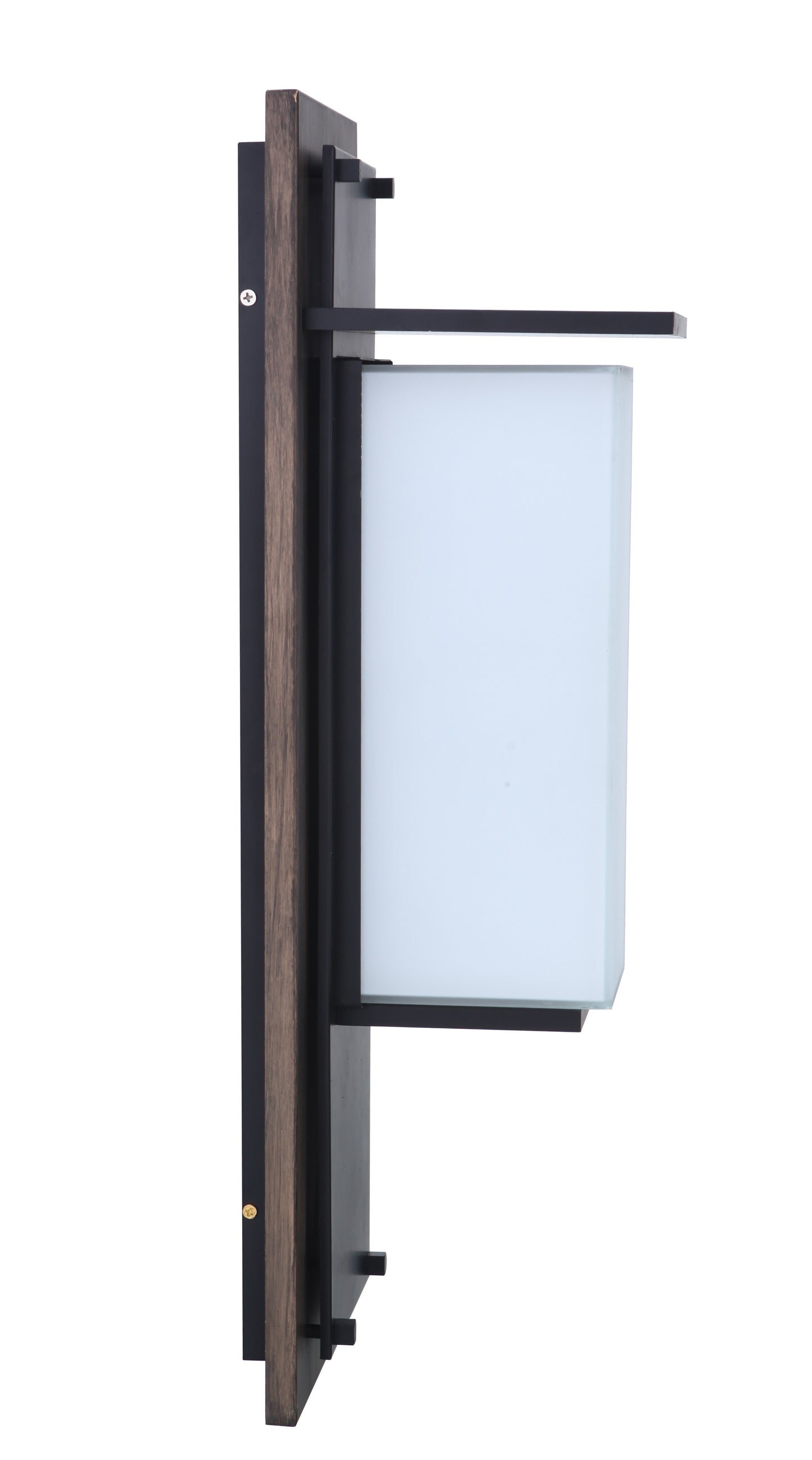 ZA2512-WBMN-LED - Heights 1 Light 20" High Outdoor Wall Lantern - Whiskey Barrel / Midnight