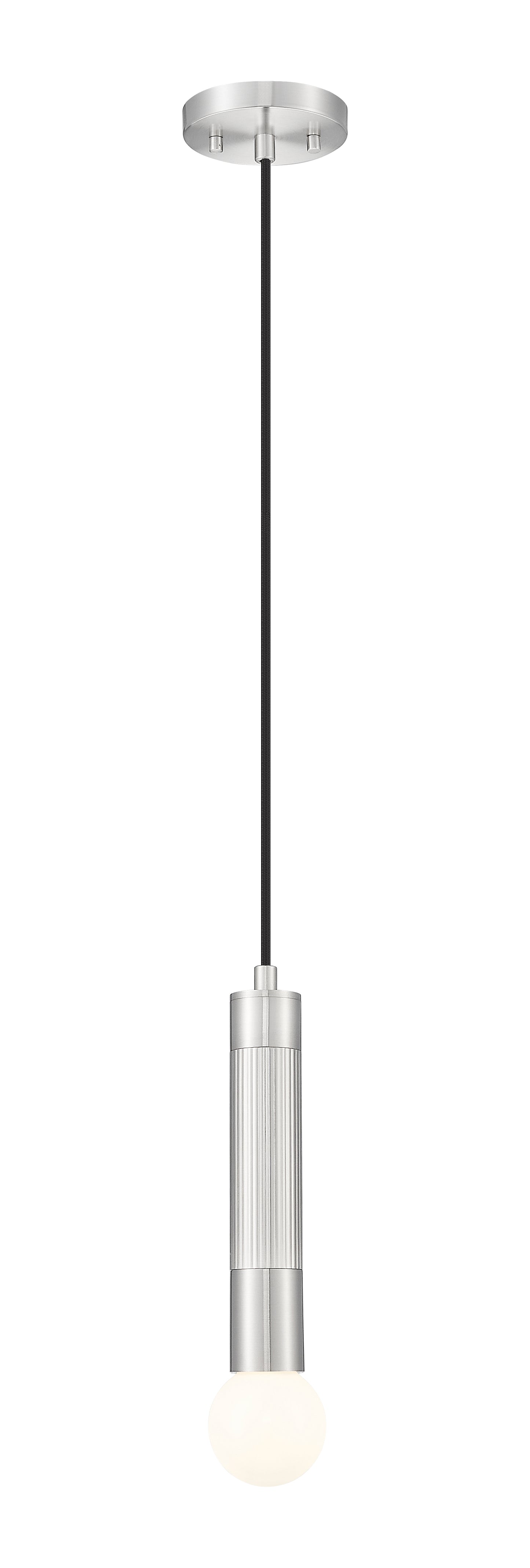 1956P-BN - Stari 1 Light 5" Pendant - Brushed Nickel