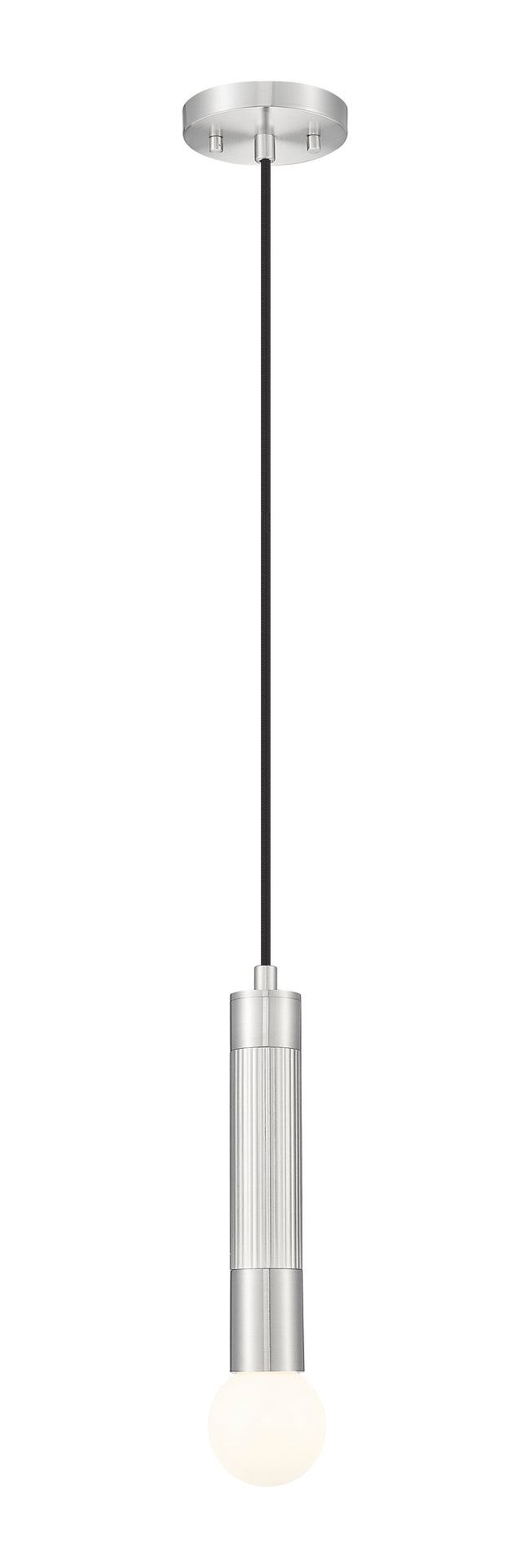 1956P-BN - Stari 1 Light 5" Pendant - Brushed Nickel