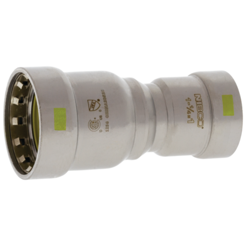 nibco press fittings 3/4" x 1/2" benchpress reducer press x press