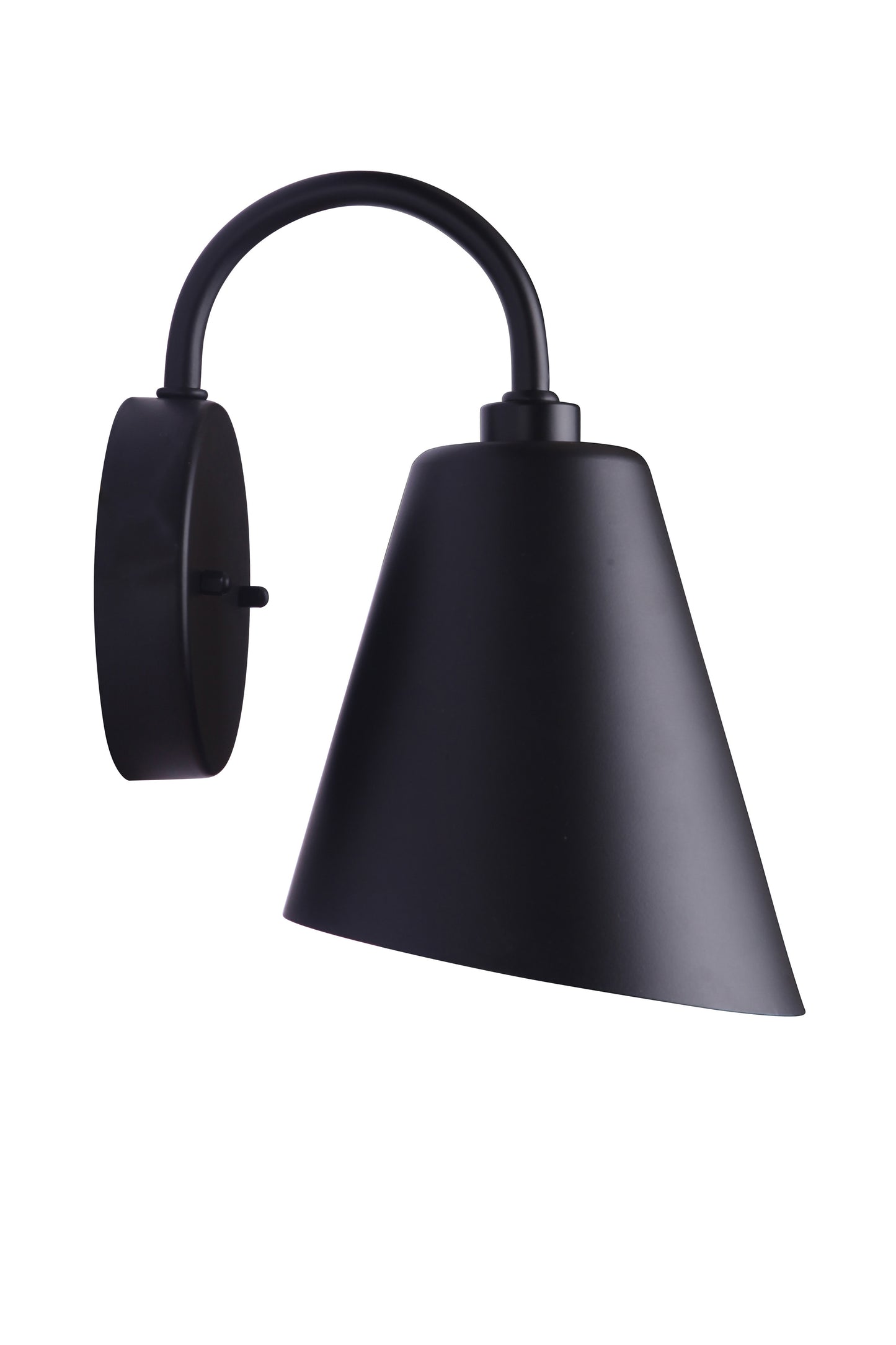 ZA5004-MN - Point Clear 1 Light 10.38" High Outdoor Wall Lantern - Midnight