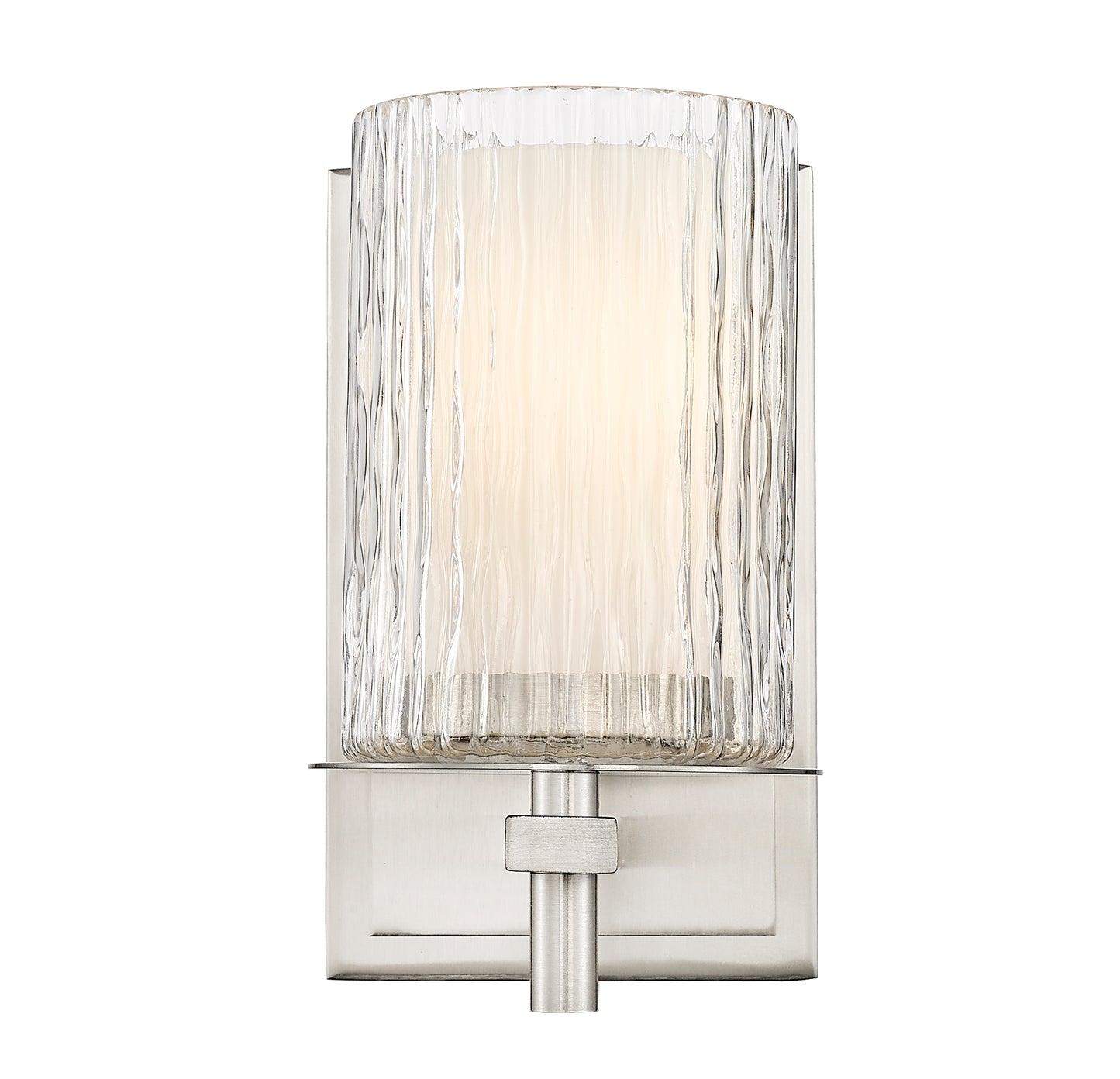 1949-1S-BN - Grayson 1 Light Wall 8" Sconce - Brushed Nickel
