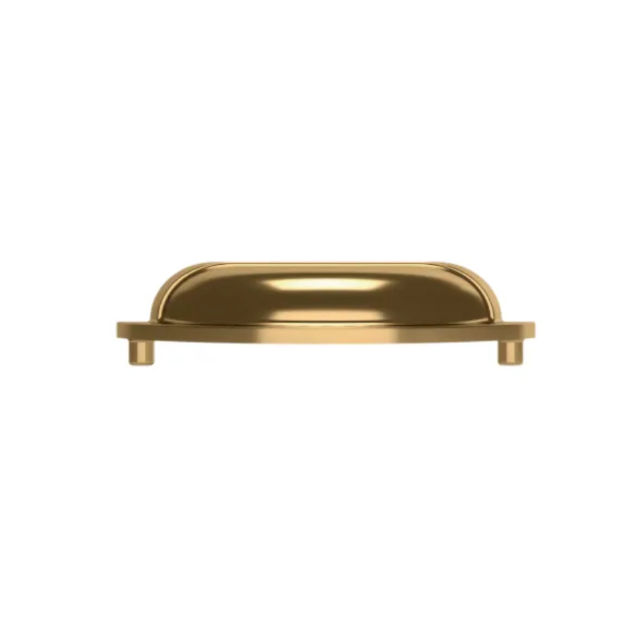 4424031 - 4" Centers - Cup Pull - Unlacquered Brass