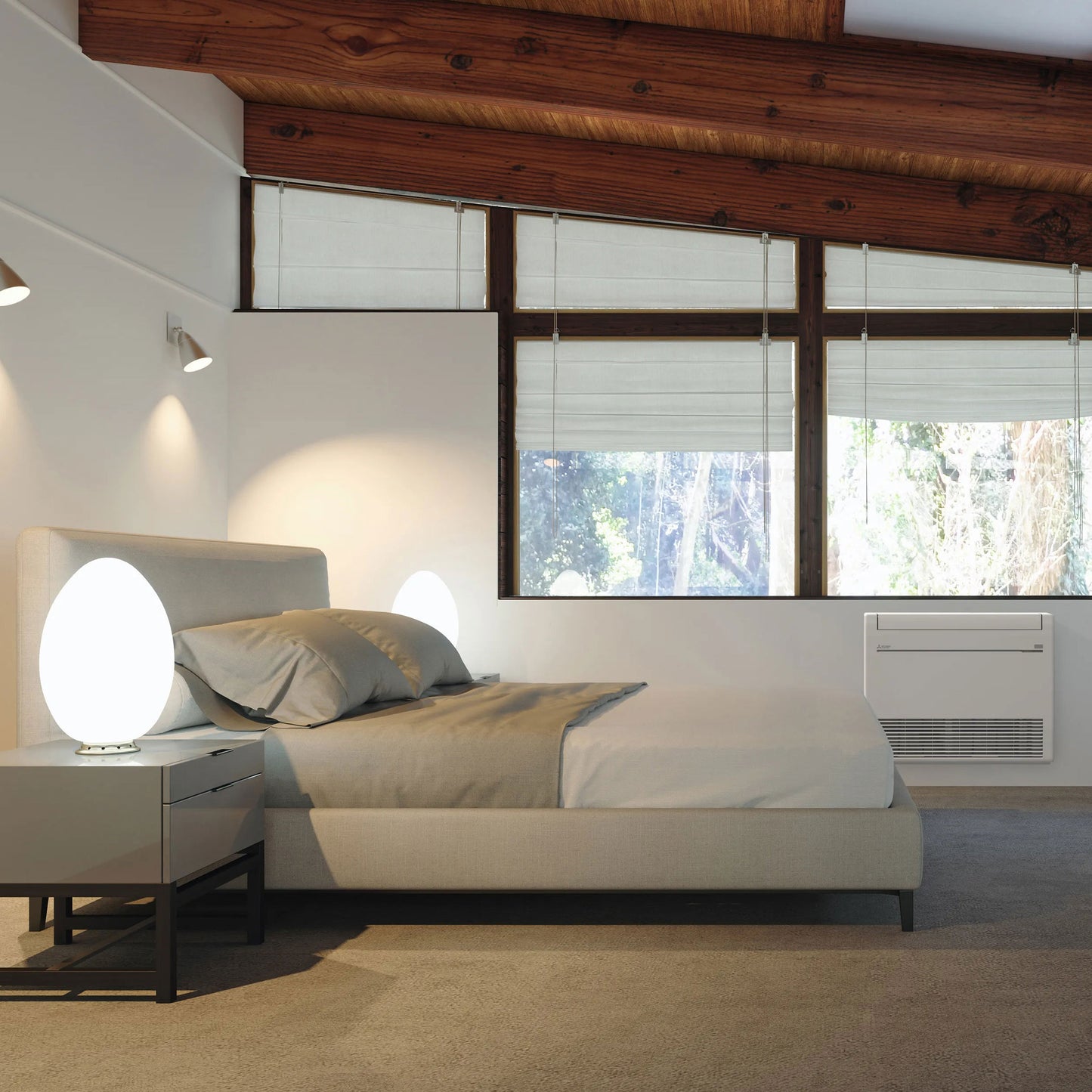 MFZ-KJ09NA-U1 - 9,000 BTU Floor-Mounted Heat Pump Indoor Unit