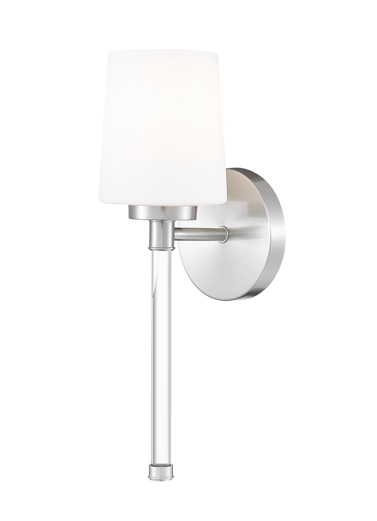 7700-1S-BN - Henri 1 Light Wall 16" Sconce - Brushed Nickel