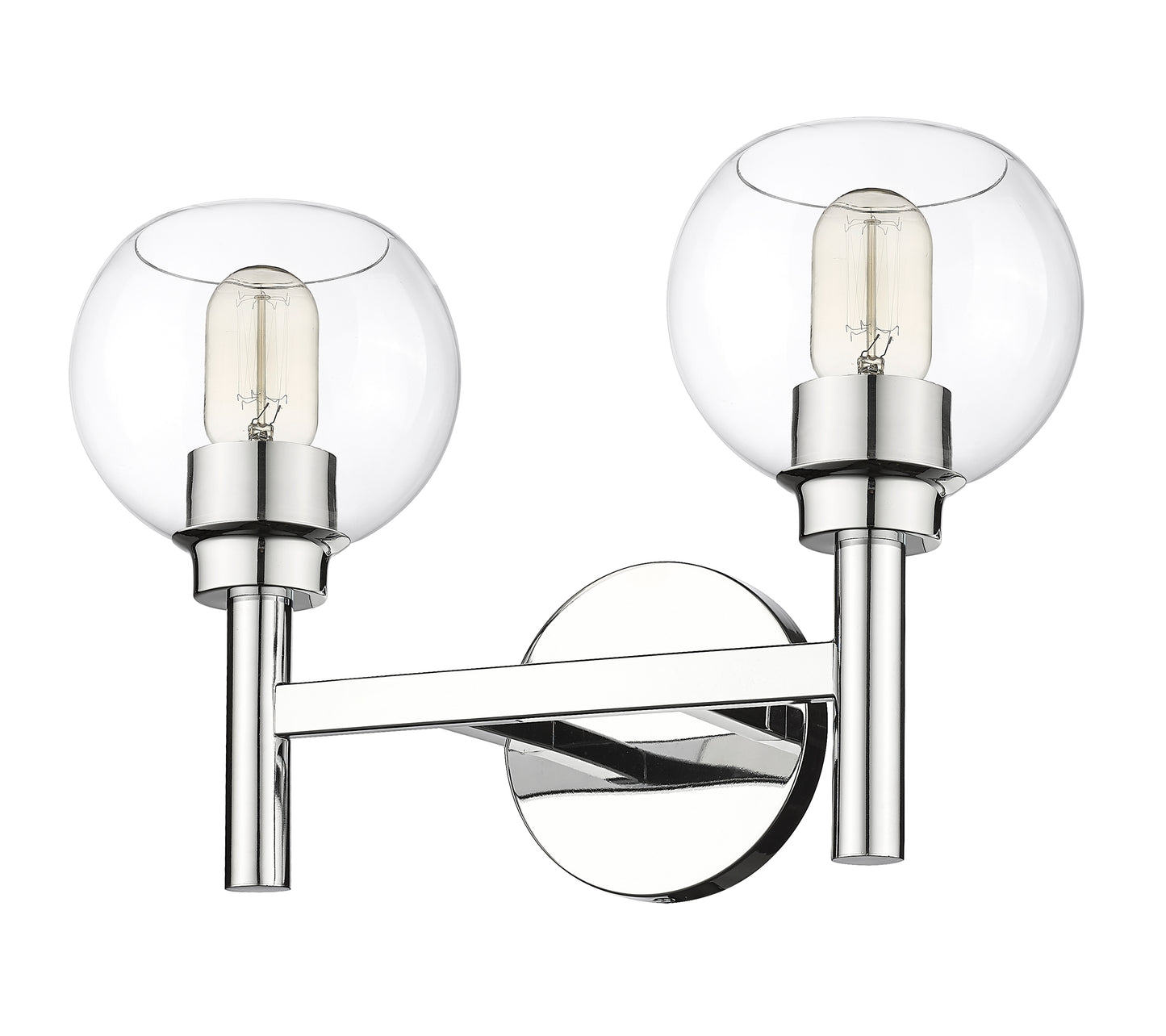 7502-2V-CH - Sutton 2 Light 16" Vanity - Chrome