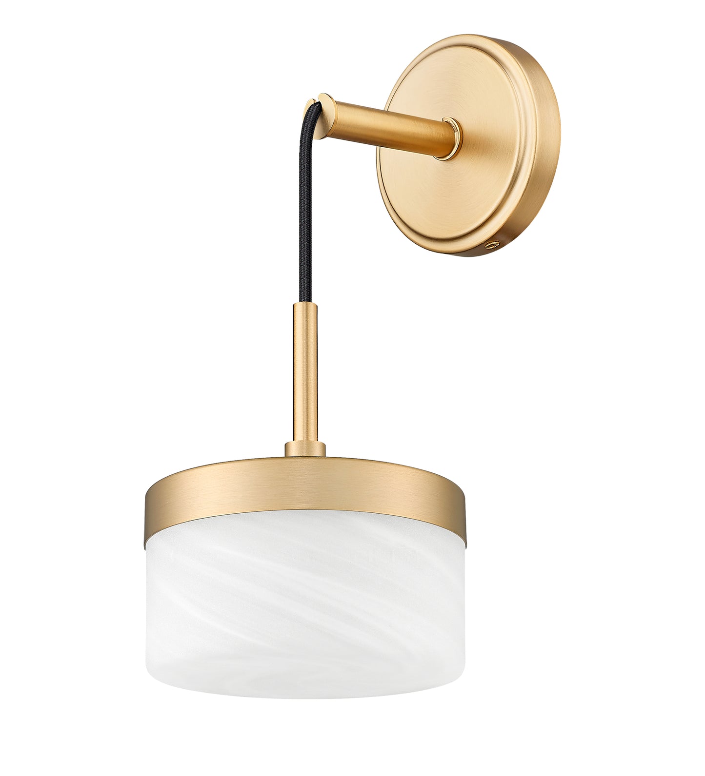 827S-MGLD-LED - Renaud 1 Light Wall 11" Sconce - Modern Gold