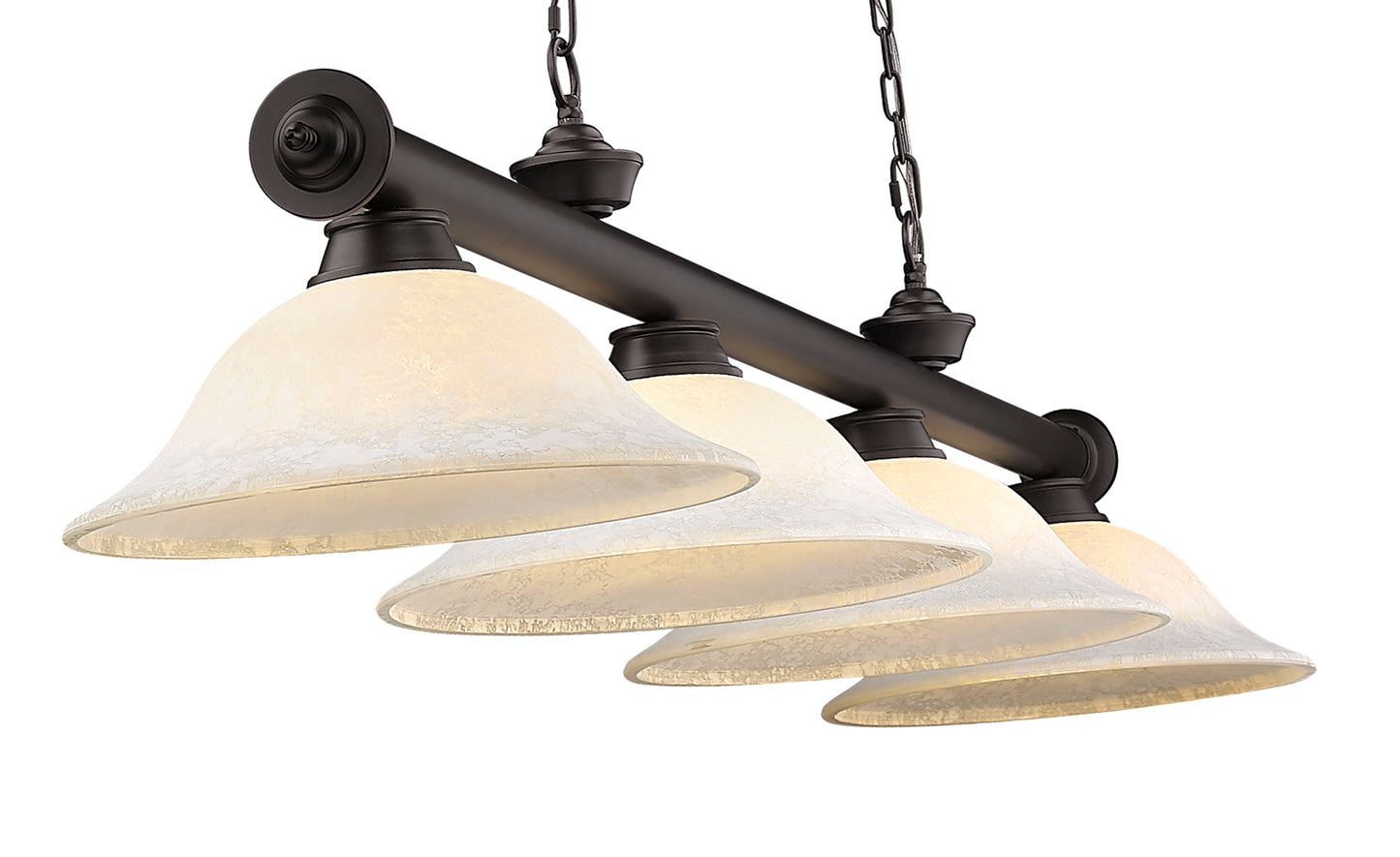 2306-4BRZ-WM16 - Cordon 4 Light 82" Billiard - Bronze