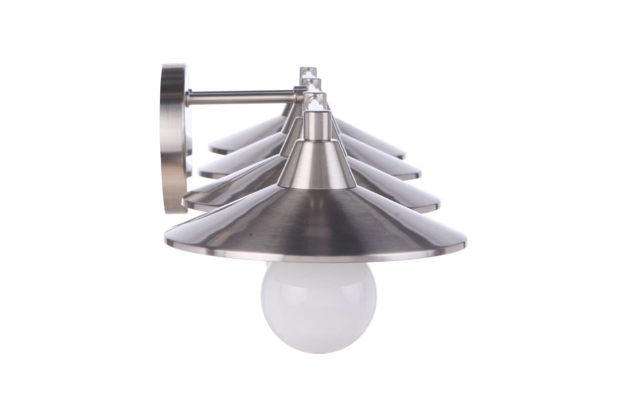 12537BNK4 - Isaac 4 Light 36" Wide Vanity Light - Brushed Nickel