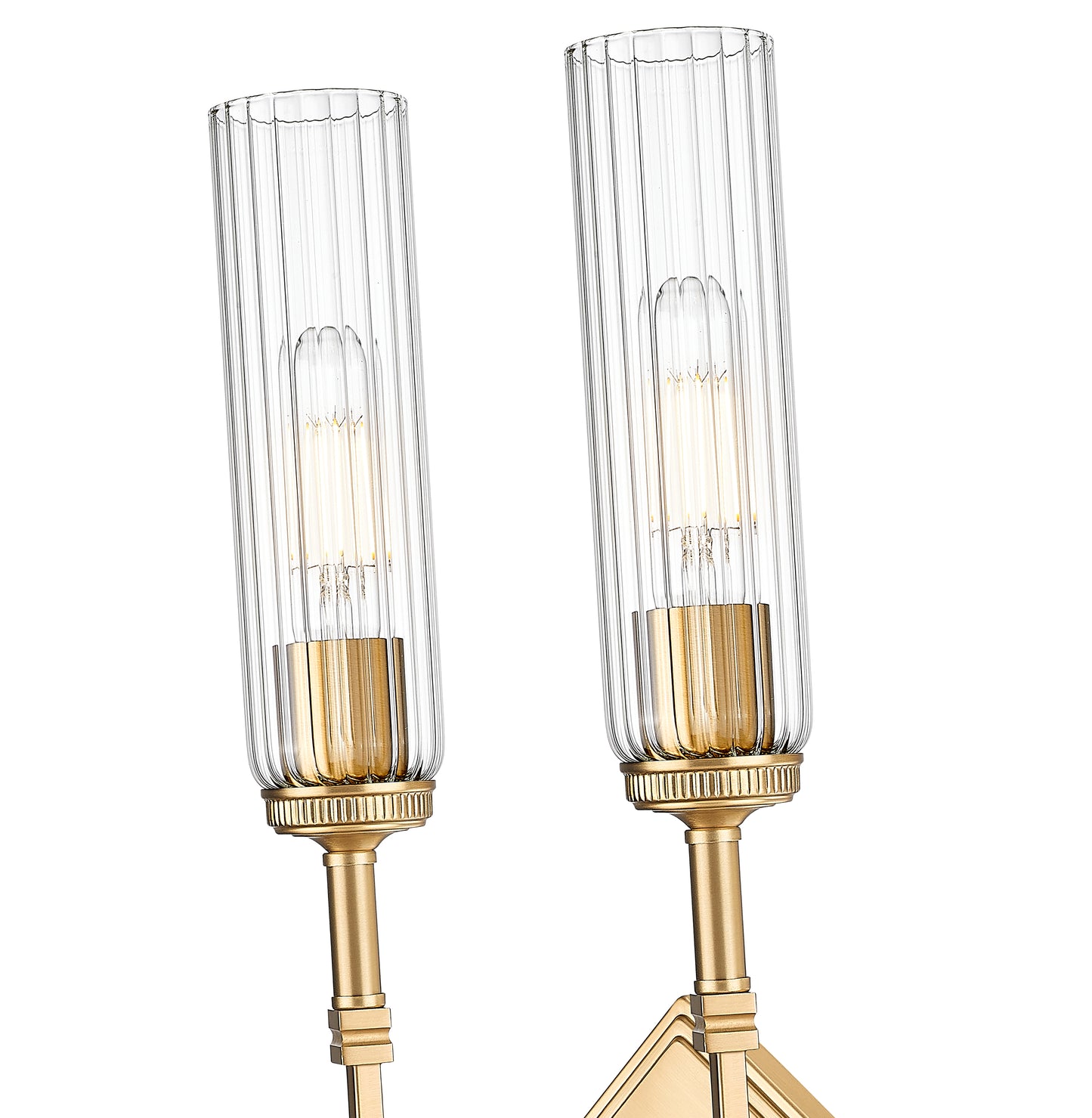 3047-2S-MGLD - Esme 2 Light Wall 24" Sconce - Modern Gold