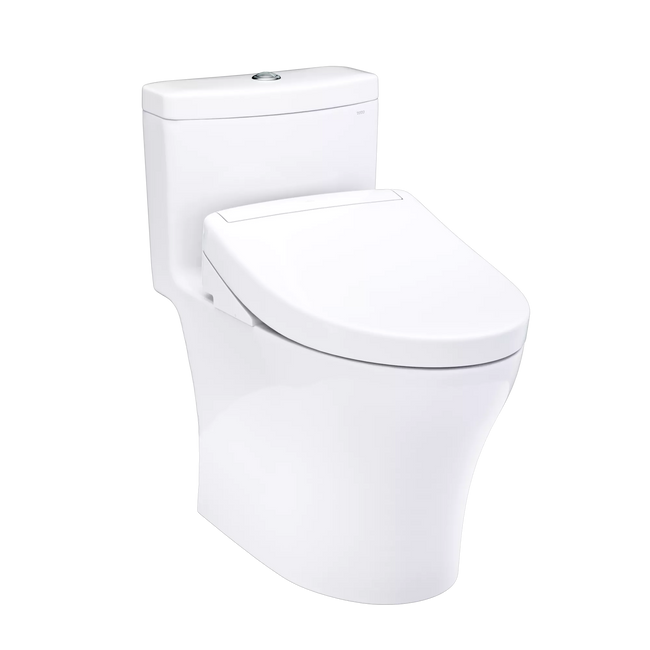 MW6463446CEMFGN#01 - Aquia Iv with WASHLET S5 - 1.28 & - Cotton White