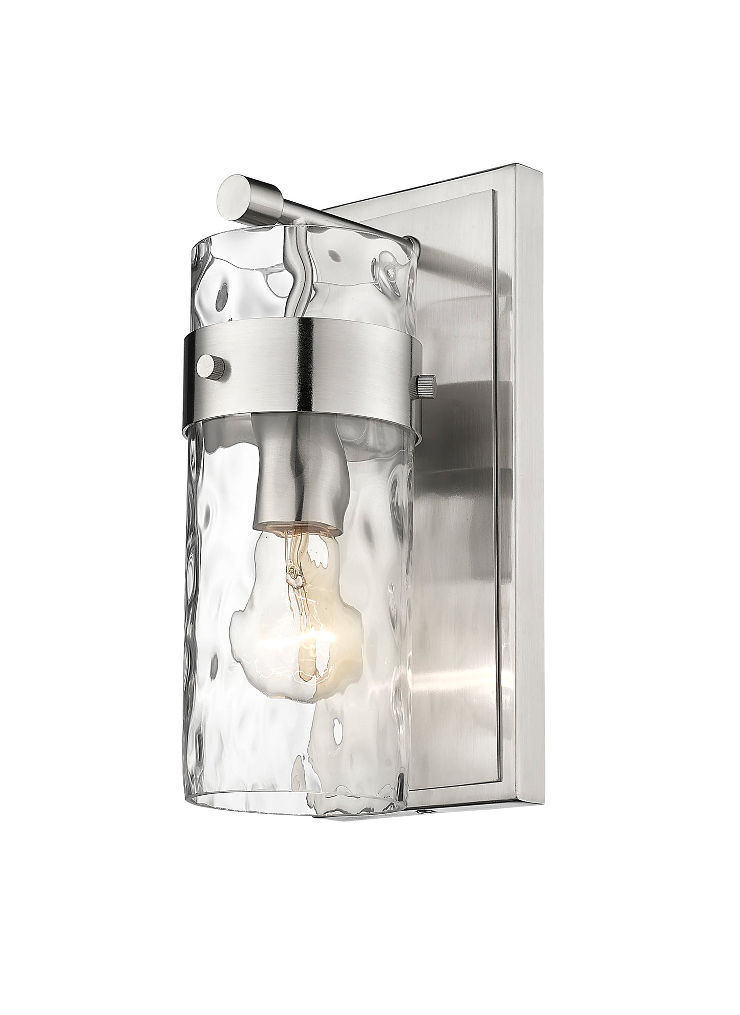 3035-1V-BN - Fontaine 1 Light Wall 11" Sconce - Brushed Nickel