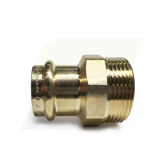 79235 - 3/4" ProPress x 1" Male NPT Bronze Adapter