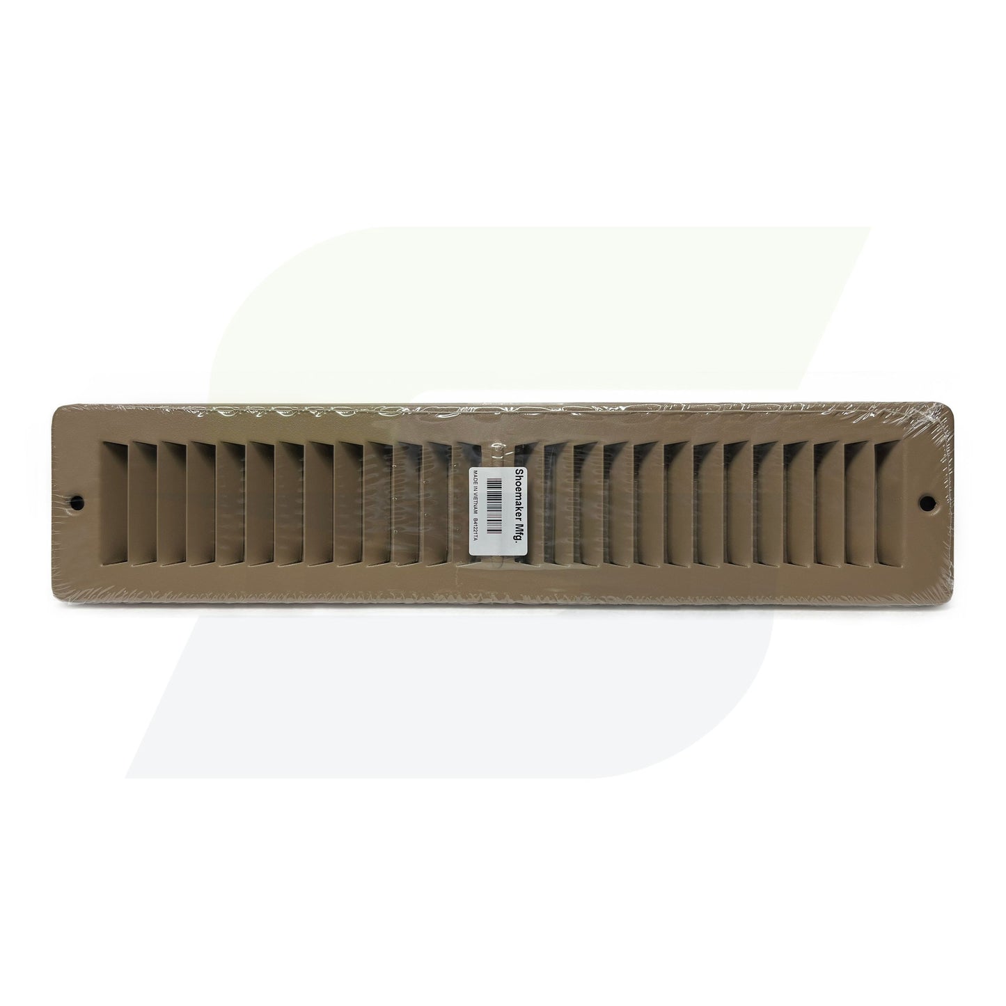 TS Series 2" x 14" Toe Space Grille in Driftwood Tan
