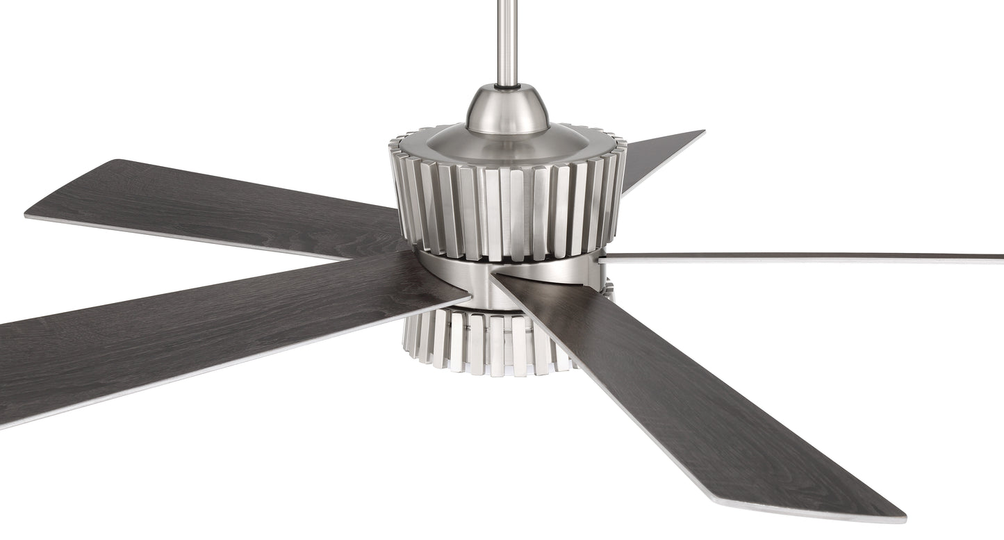 TRY52BNK5 - Theiry 52" 5 Blade Ceiling Fan with Light Kit - Brushed Nickel