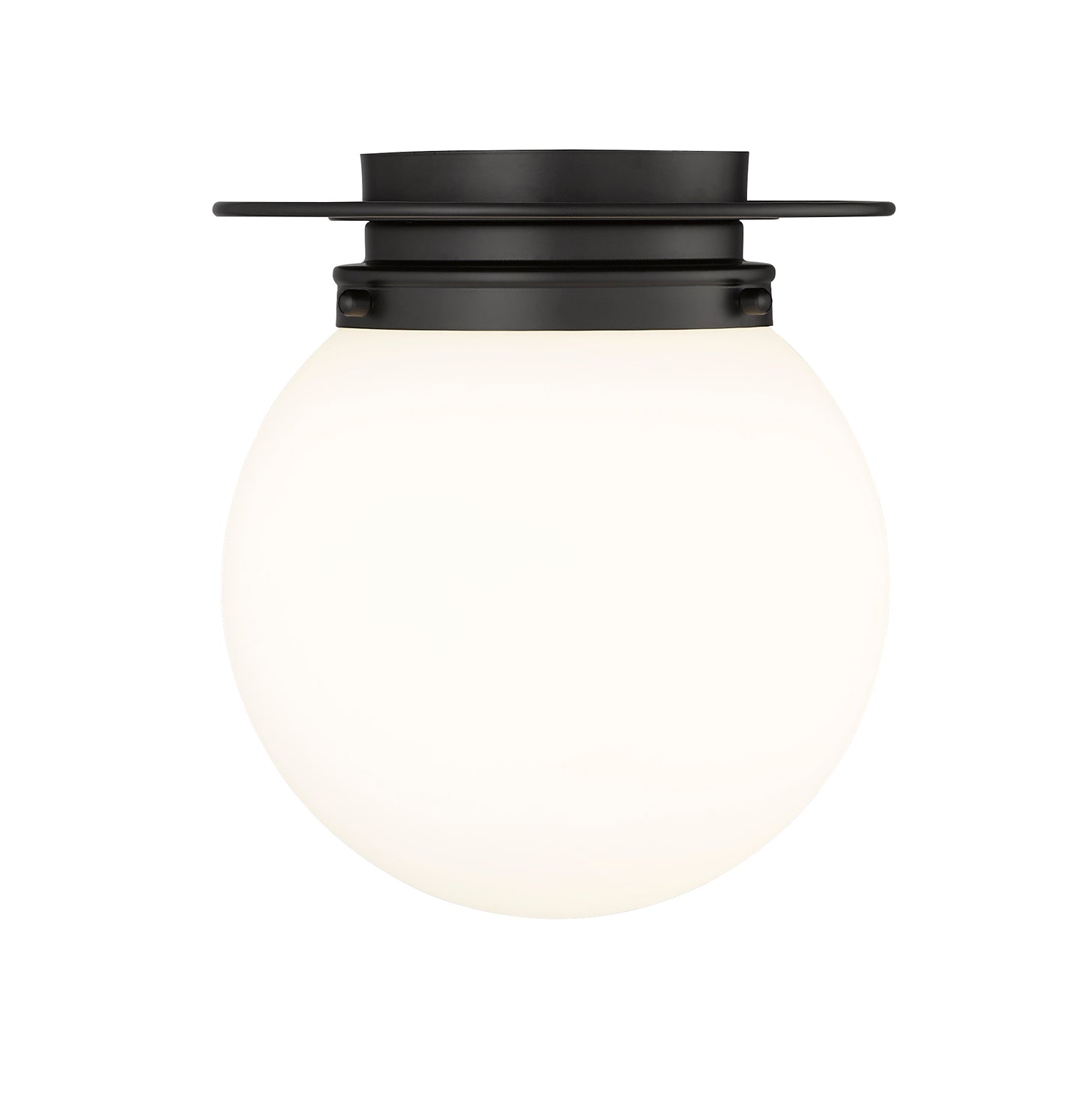 7505F9-MB - Calhoun 1 Light Flush 9" Mount - Matte Black