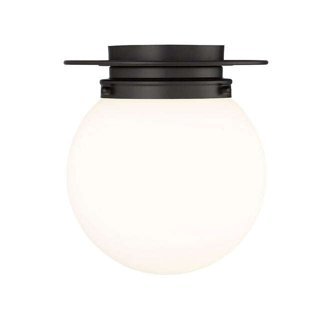 7505F9-MB - Calhoun 1 Light Flush 9" Mount - Matte Black