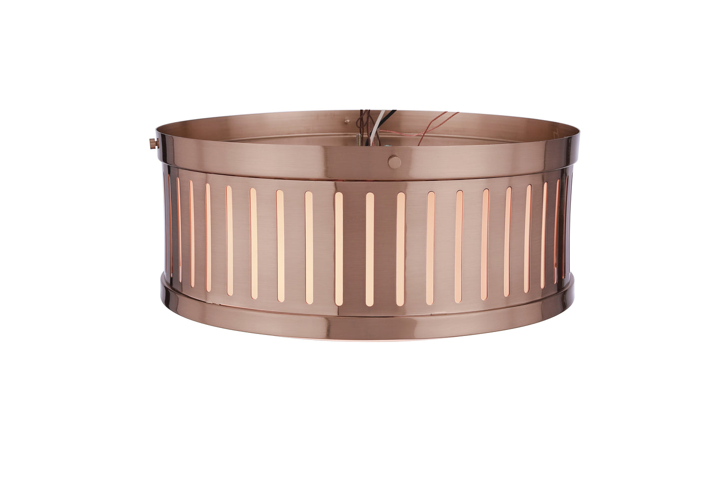 X3313-SB - Livingston 3 Light 13" Wide Flush Mount - Satin Brass