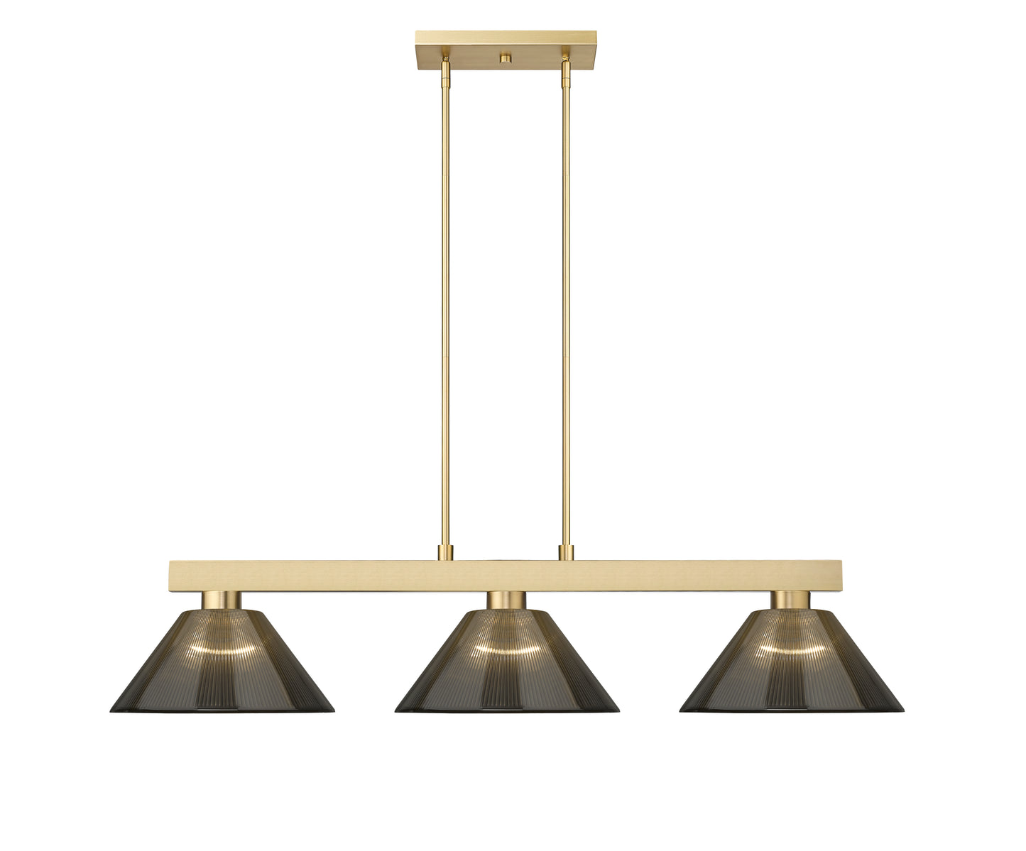 152MGLD-ARS - Cobalt 3 Light 50" Billiard - Modern Gold