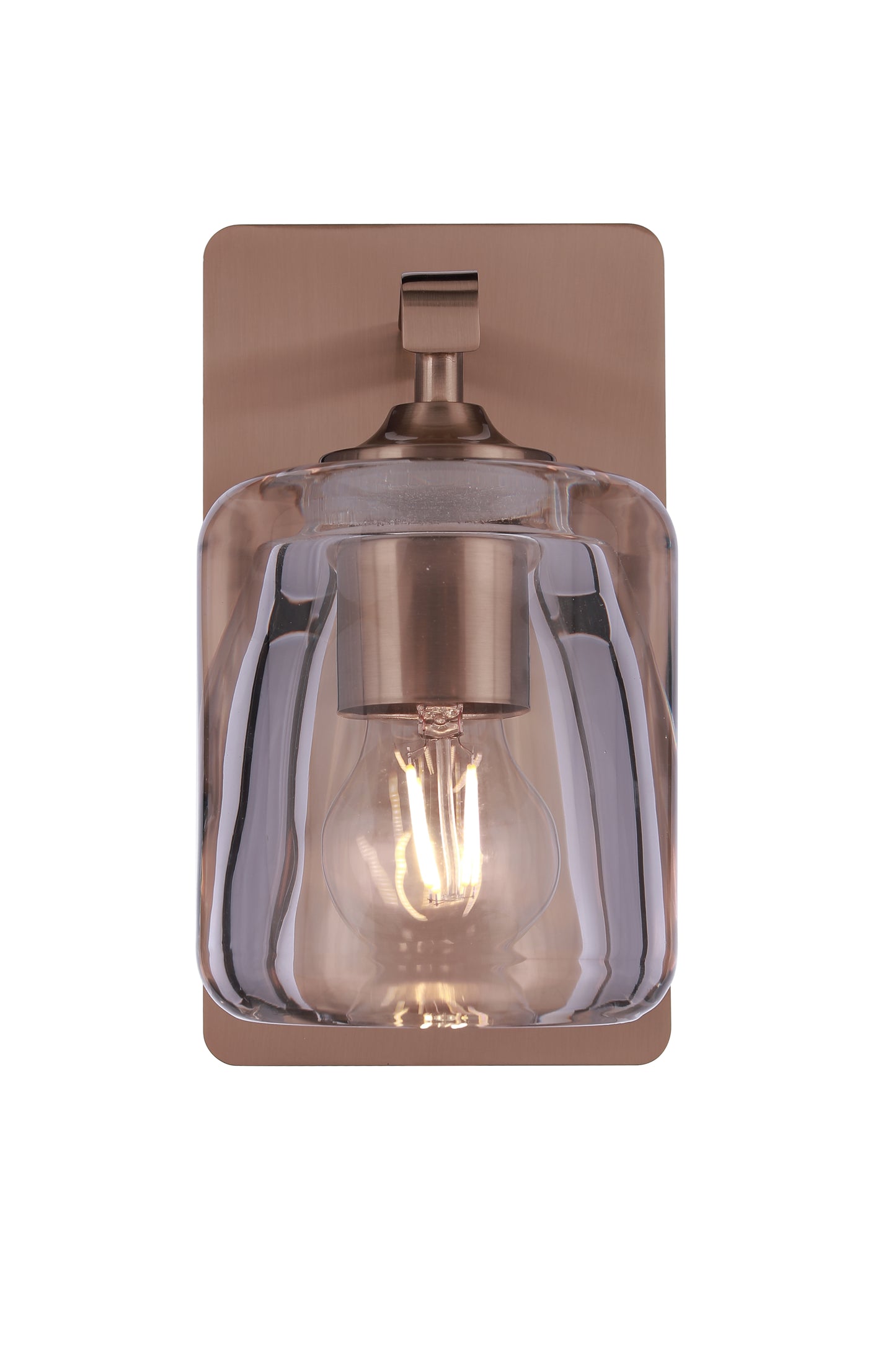 20605SB1 - Andie 1 Light 9" High Wall Sconce - Satin Brass