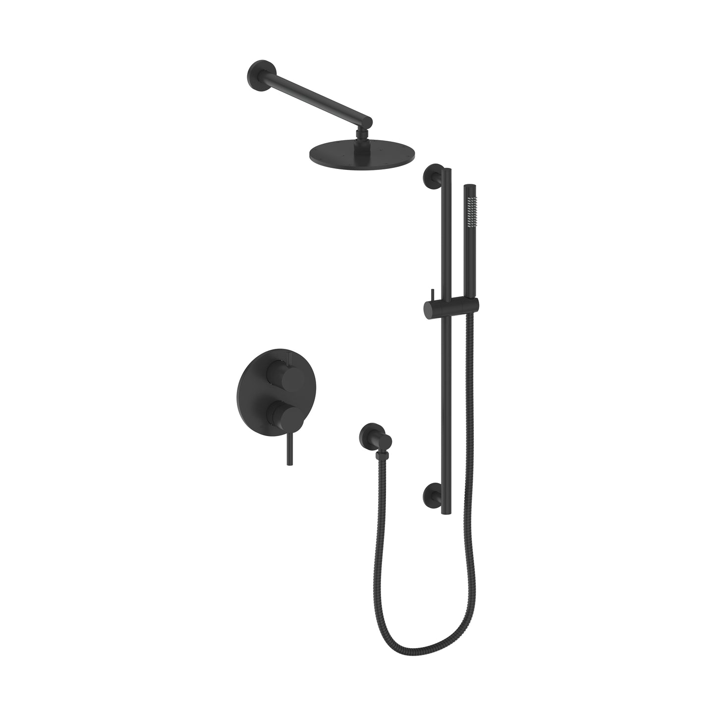 ELD-SHS-MB - Autograph Edition El Dorado Shower System in Matte Black