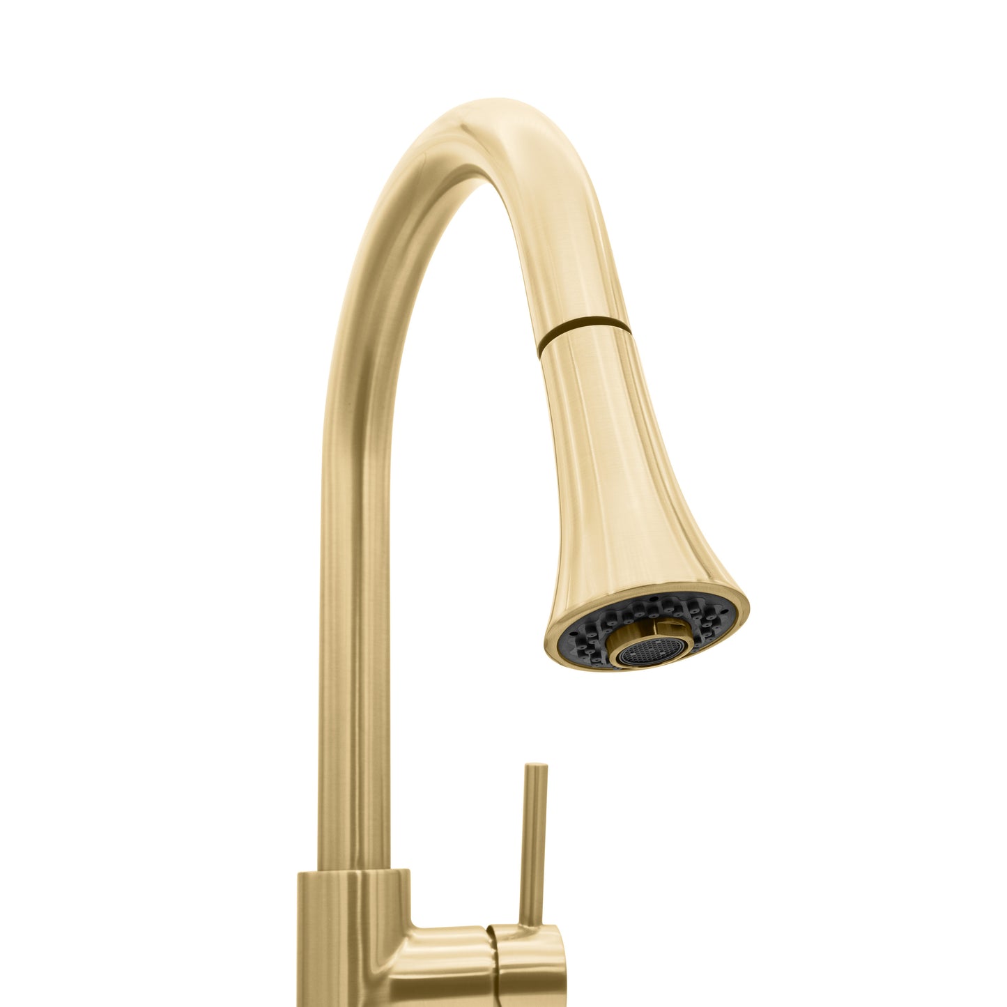 EDS-KF-CB - Edison Kitchen Faucet in Champagne Bronze