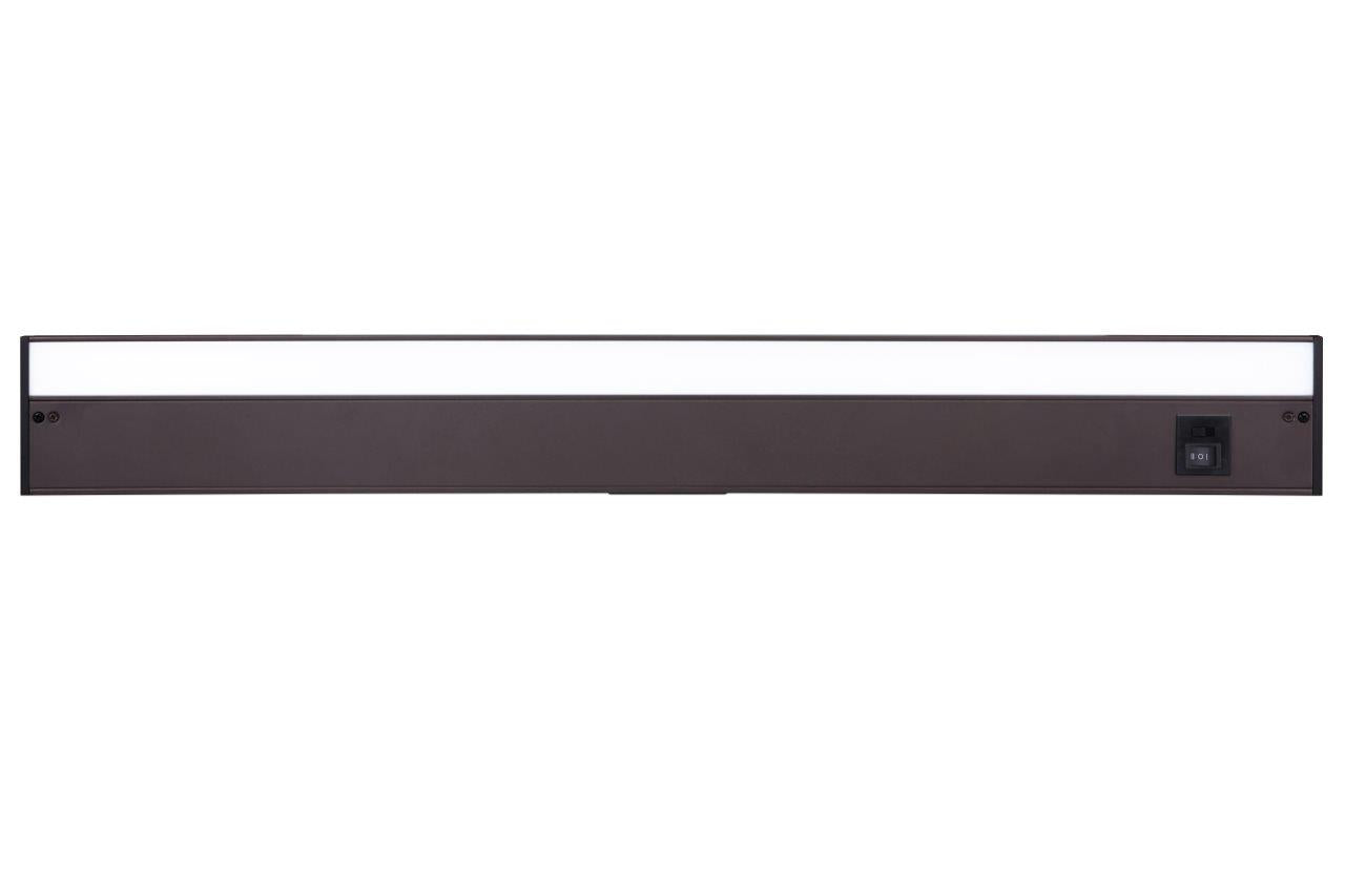 CUC3030-BZ-LED - 3CCT Under Cabinet Light Bars 1 Light 3.63" Wide Under Cabinet Light Bar - Bronze