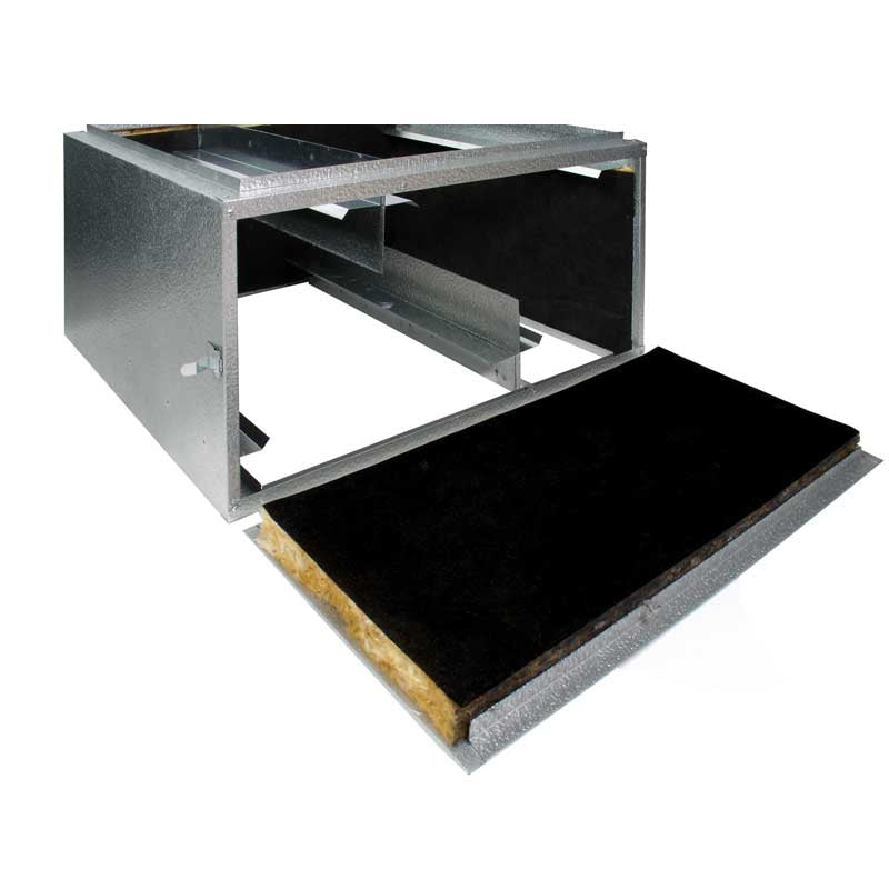 54-1020-CF3 - 10" x 20" Downflow Filter Base - Gas, CF Series
