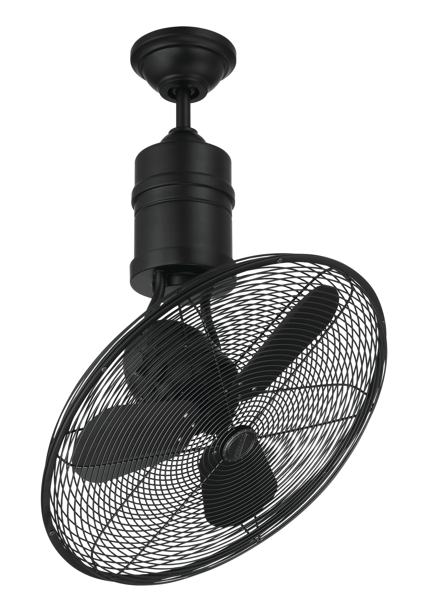 BW321FB3 - Bellows III Indoor/Outdoor 18" 3 Blade Indoor Outdoor Ceiling Fan - Flat Black