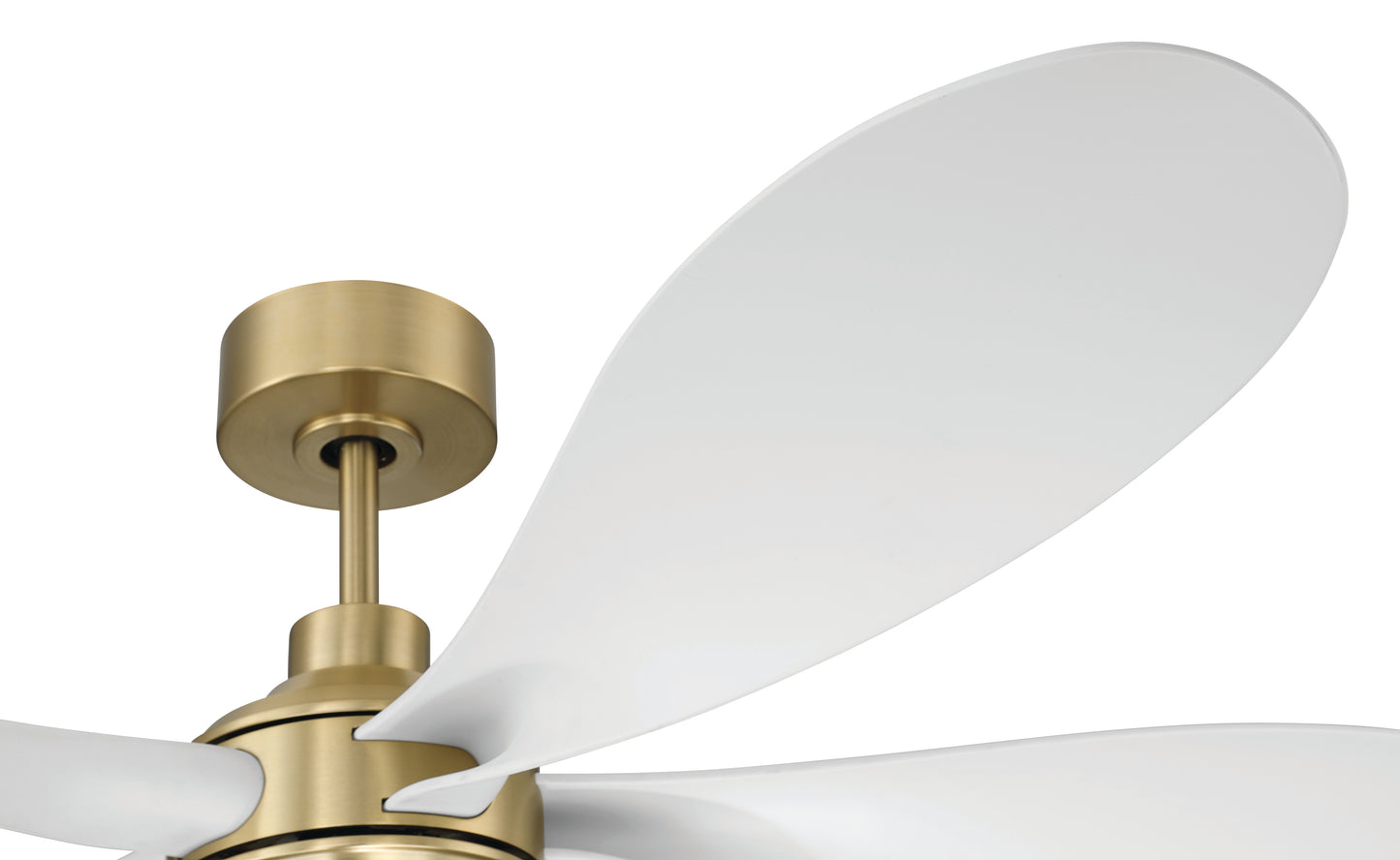 RSL52SBW5 - Rosalie 52" 5-Blade Indoor ceiling Fan 52" 5 Blade Ceiling Fan with Light Kit - Satin Brass